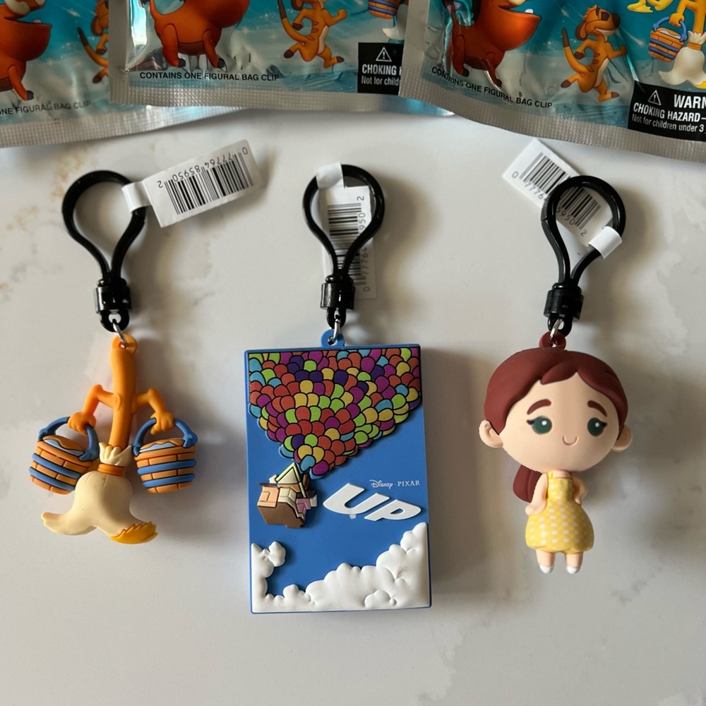 Disney Figural Bag Clips Series 57 - Set of 3 - NWT